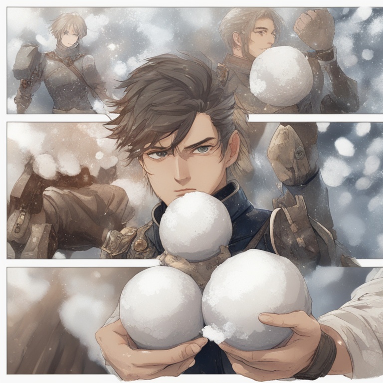 那两团雪球在他的手里小说,雪球传奇——勇者手中的非凡之物