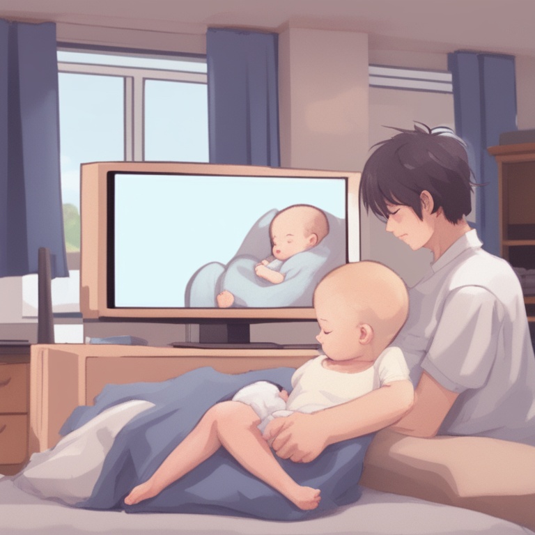 年轻夫妻把小孩哄睡后开监控,年轻夫妻巧设监控，呵护宝贝安心入梦