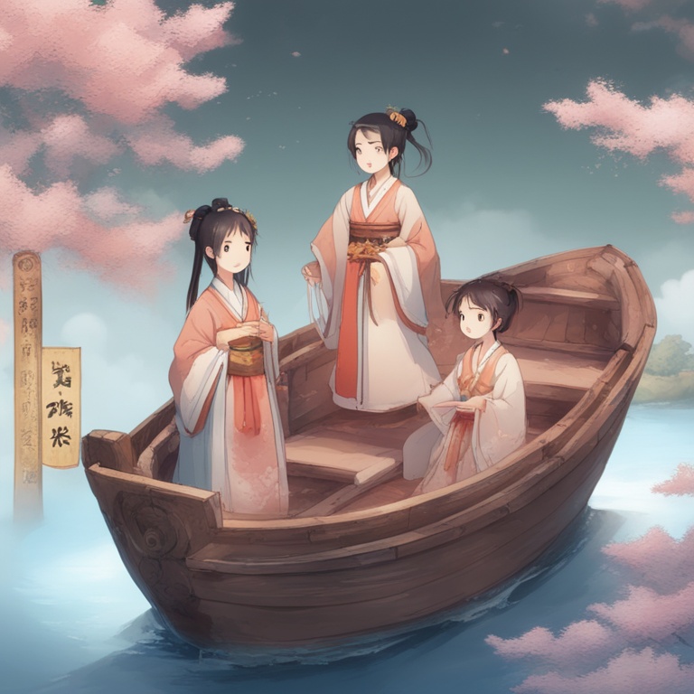 顾家三个女儿小船全文,顾家三朵金花与小船的故事