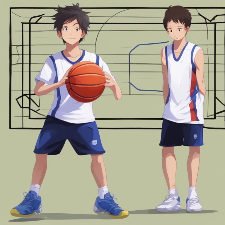 好满1v2商珩,好满1v2，商珩的篮球挑战