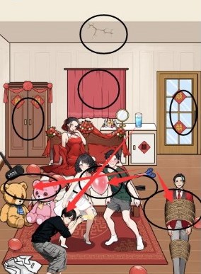全民爆梗王胡闹新房通关方法详解,最终还是从了女婿